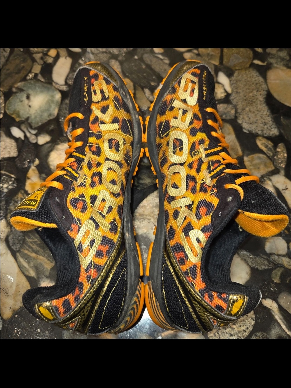 Brooks Mach Speed Demon Leopard Print Womens Cross Country Shoes Size 9.5 - Picture 5 of 9